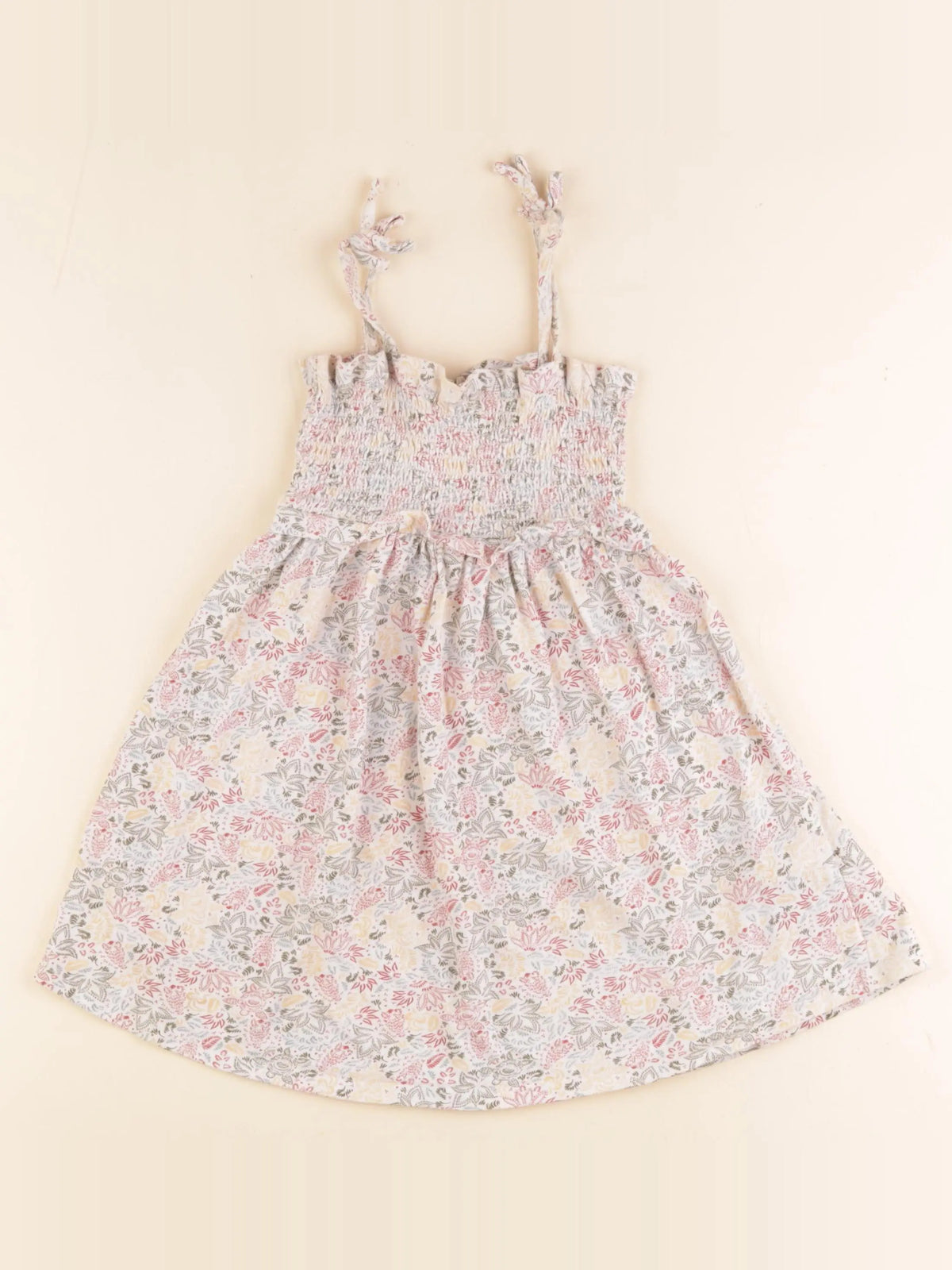Vertbaudet - robe multicolore - 4 ans