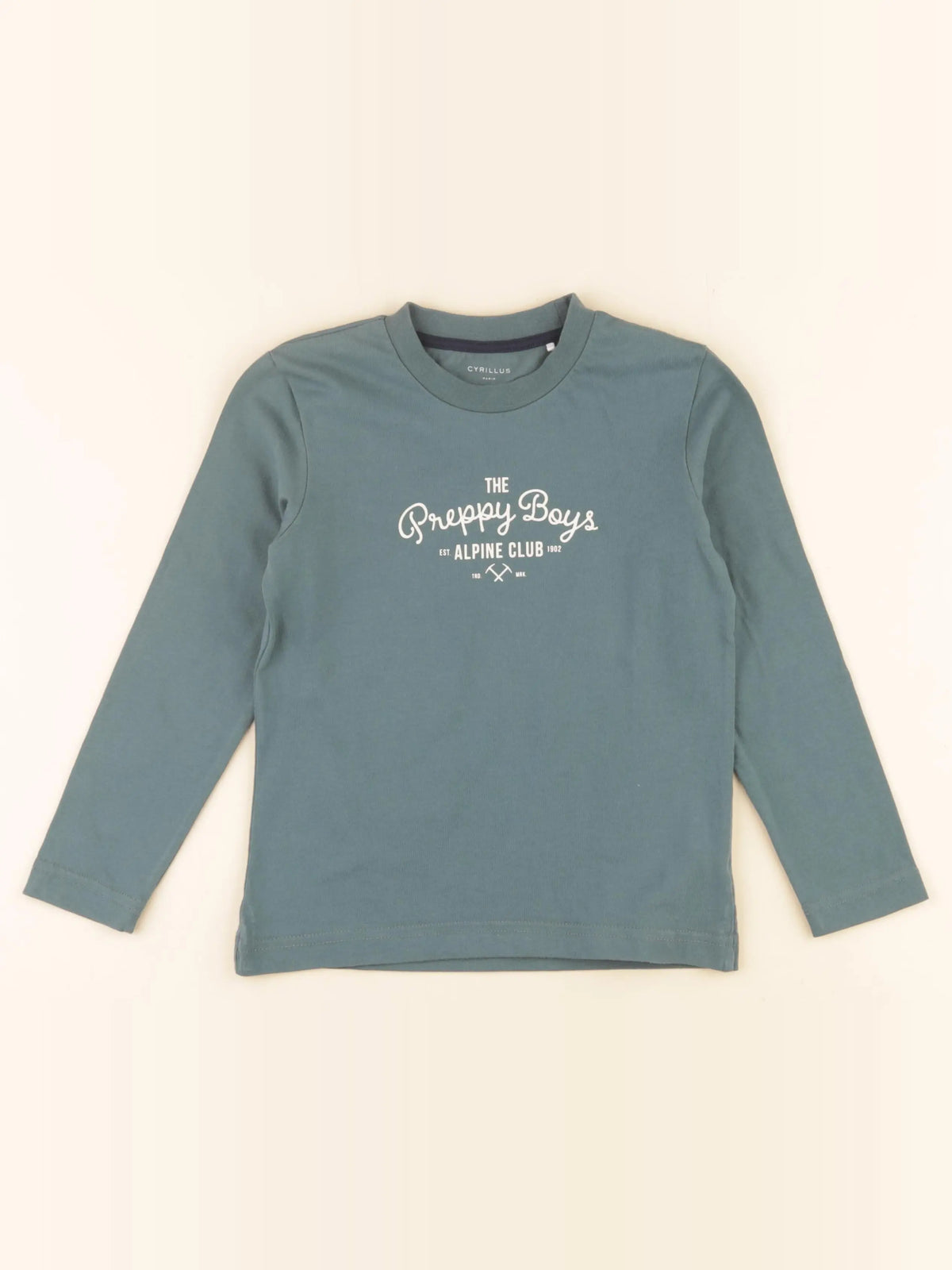 Cyrillus - tee-shirt bleu - 6 ans