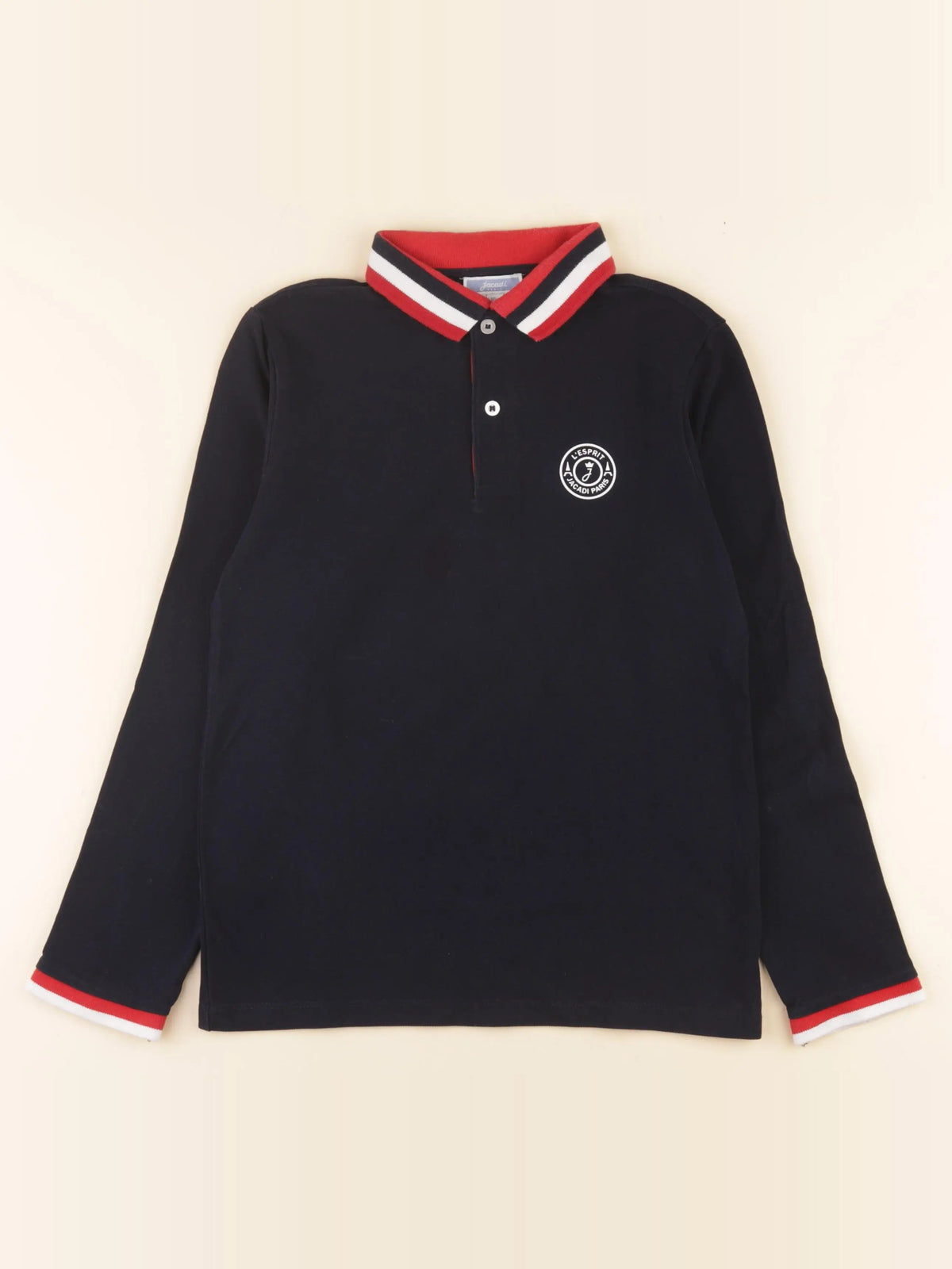 Jacadi - polo bleu - 10 ans