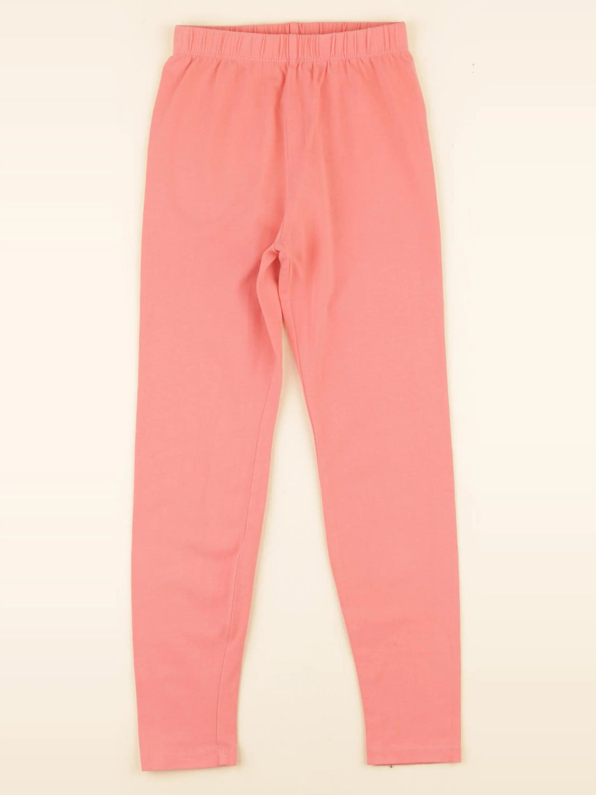 Vertbaudet - legging orange - 7 ans