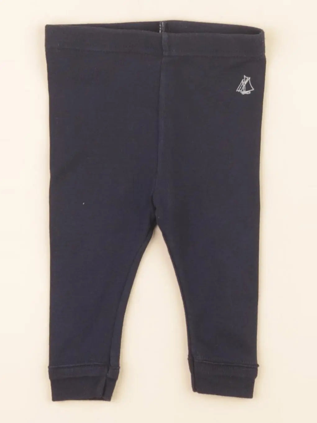 Petit Bateau - legging bleu - 3 mois