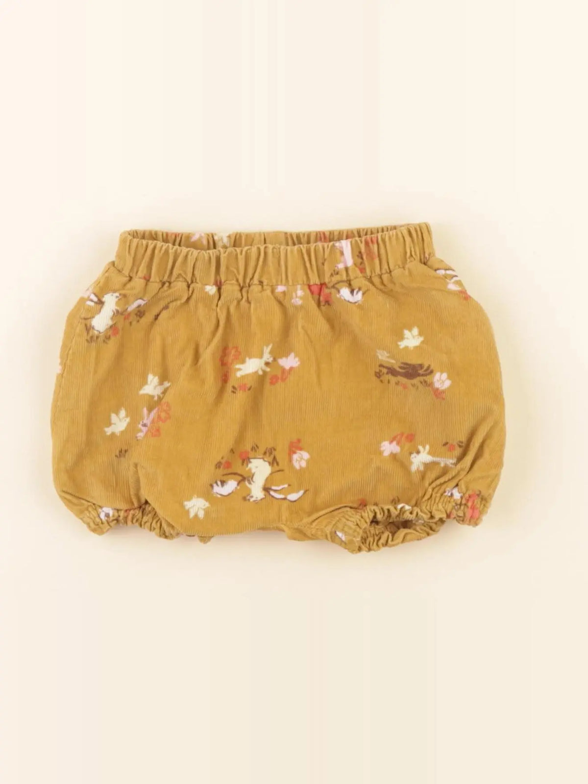 Petit Bateau - bloomer doublé marron - 6 mois