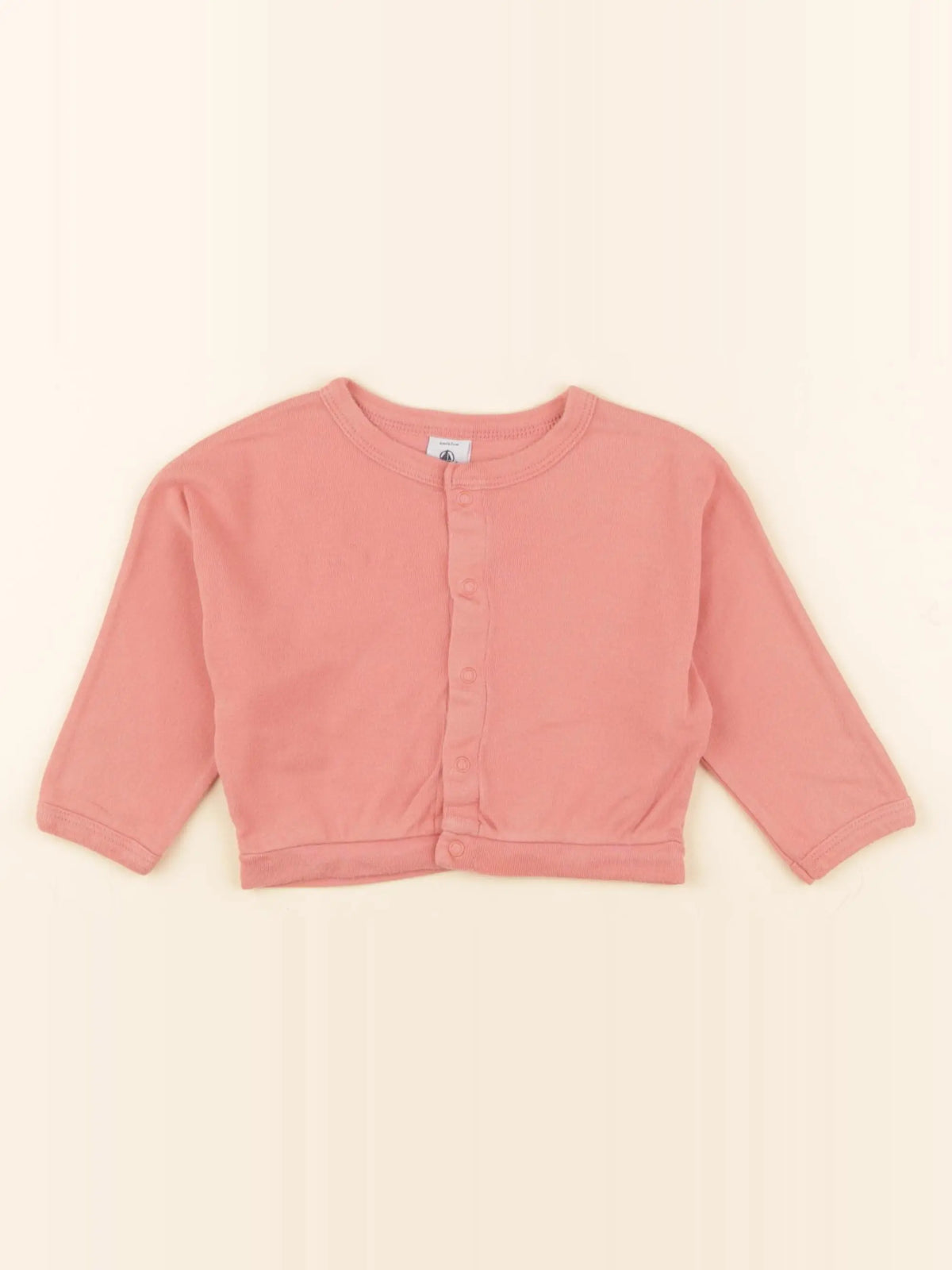 Petit Bateau - tee-shirt rose - 6 mois