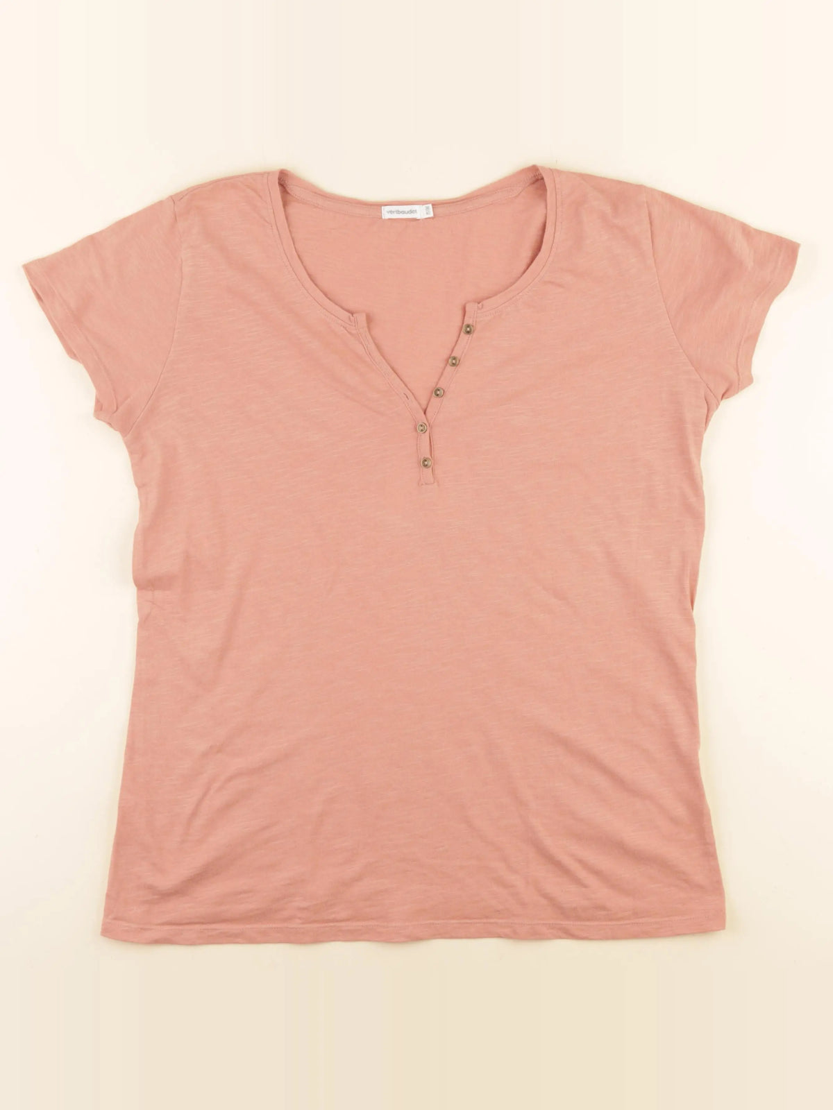Vertbaudet - tee-shirt grossesse orange - 38 à 40