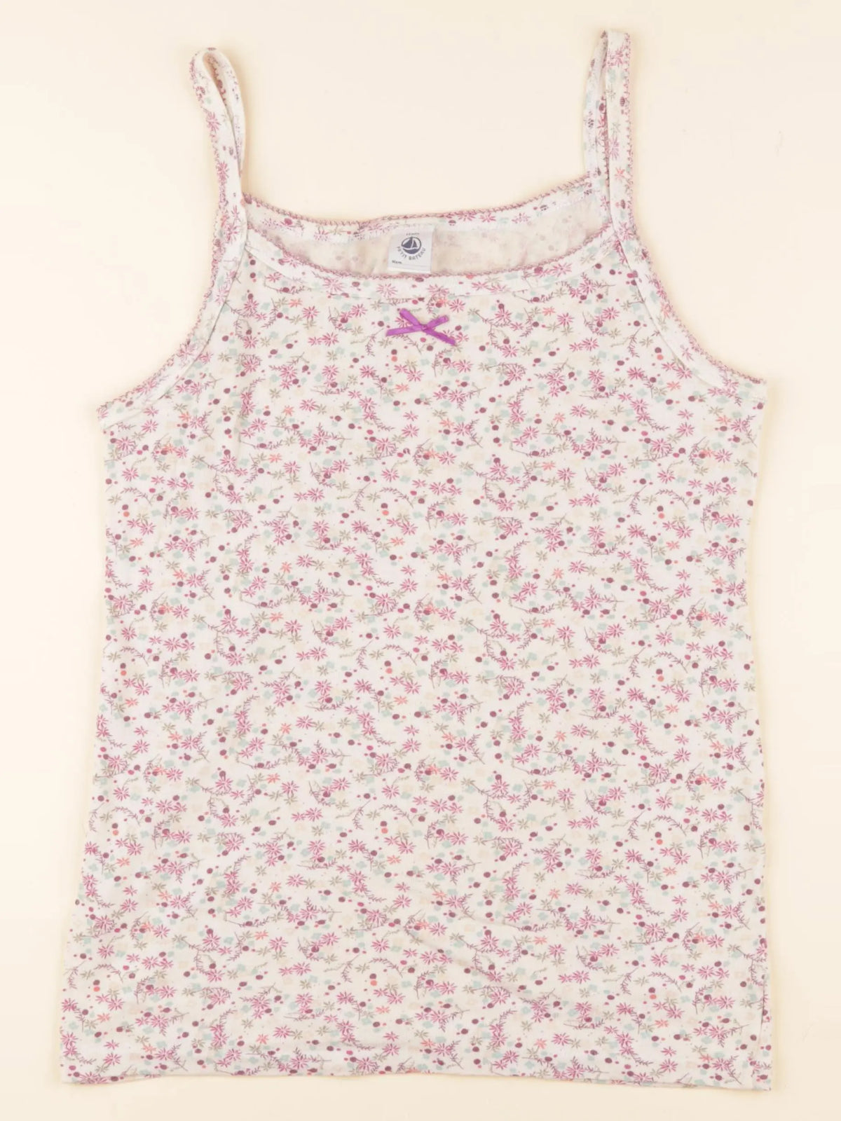 Petit Bateau - maillot de corps violet, rose - 16 ans