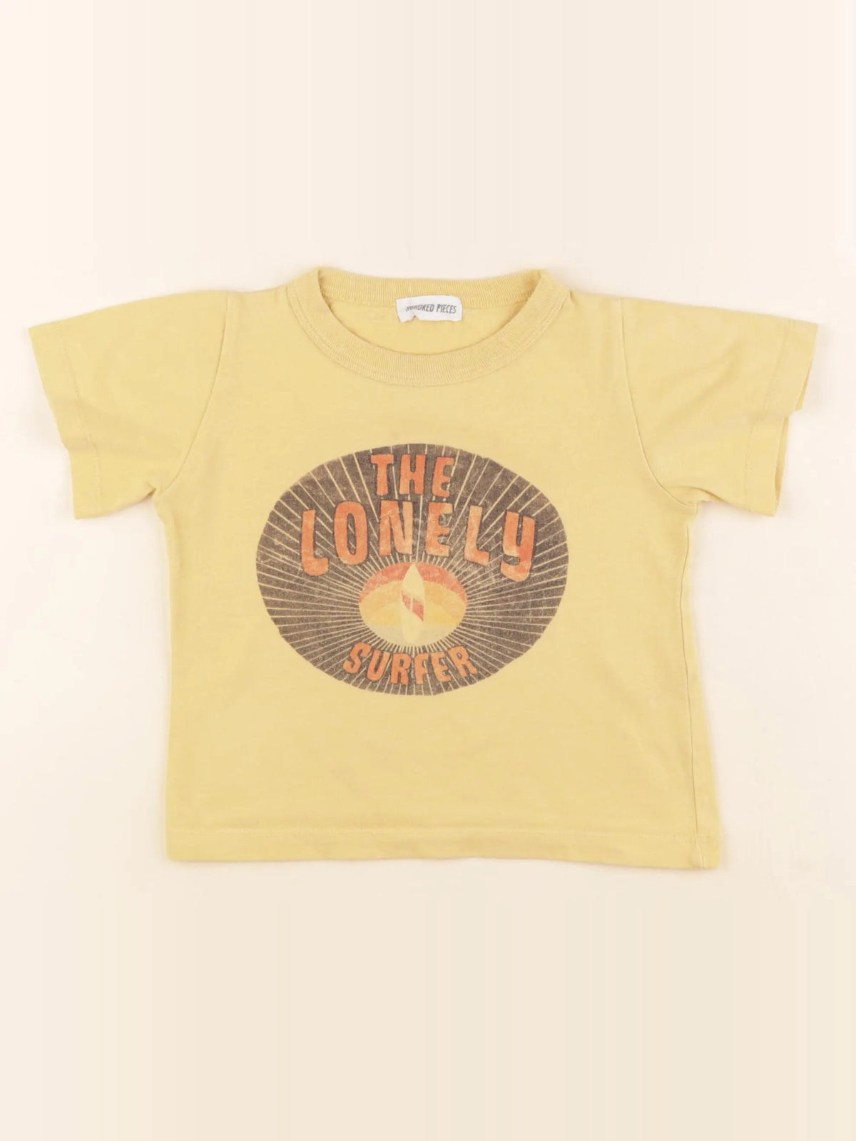 Hundred Pieces - tee-shirt jaune - 2/3 ans