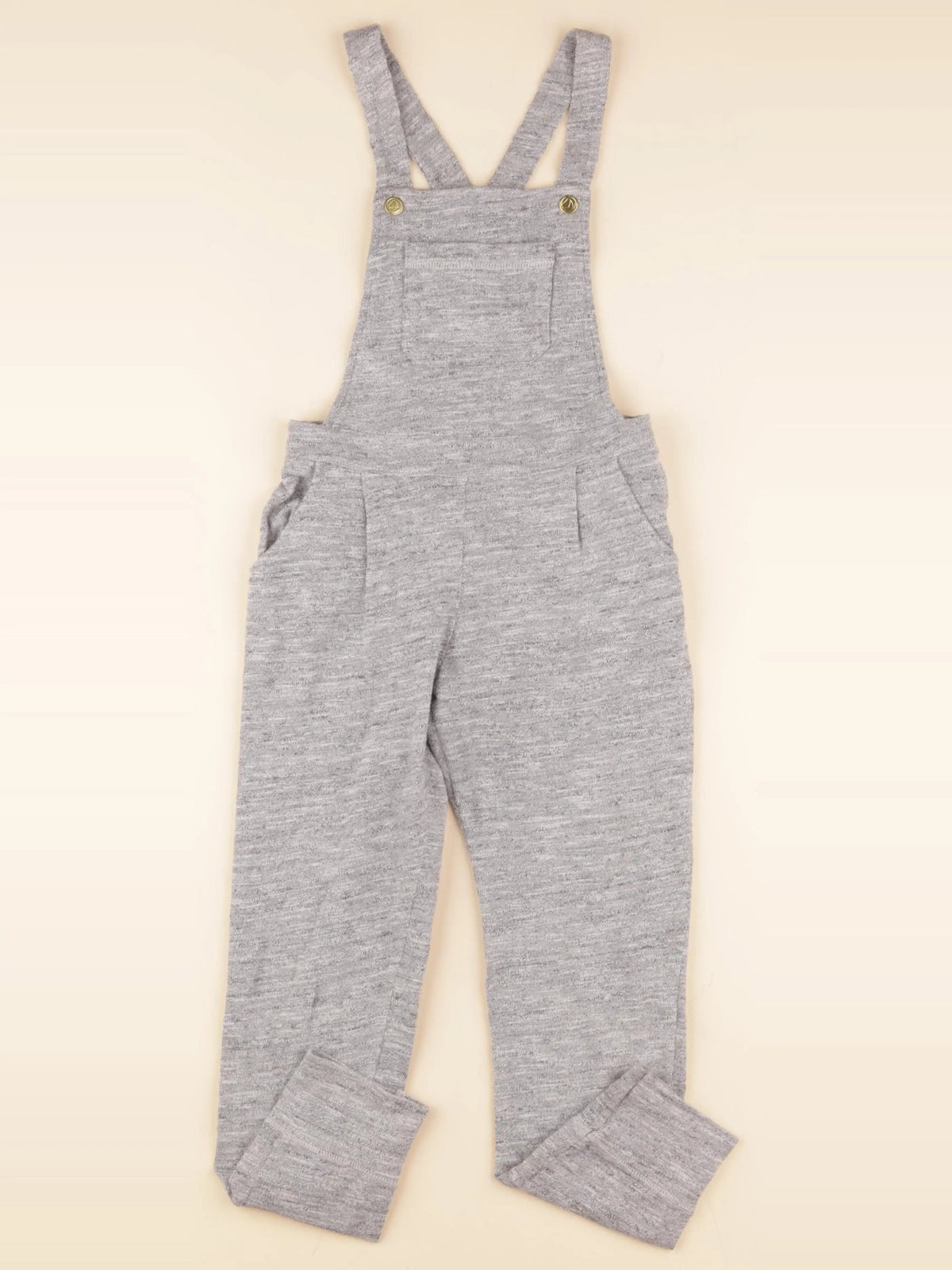 Petit Bateau - salopette gris - 8 ans