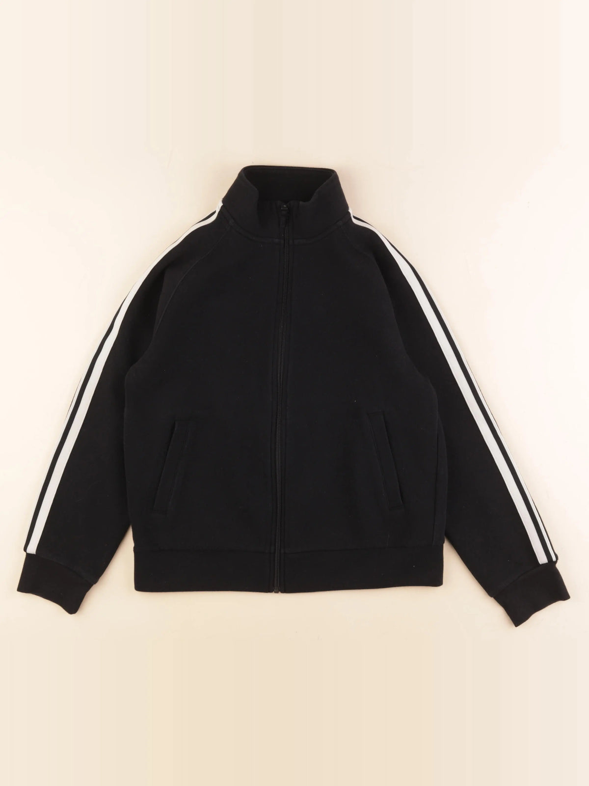 Uniqlo - sweat noir - 11/12 ans