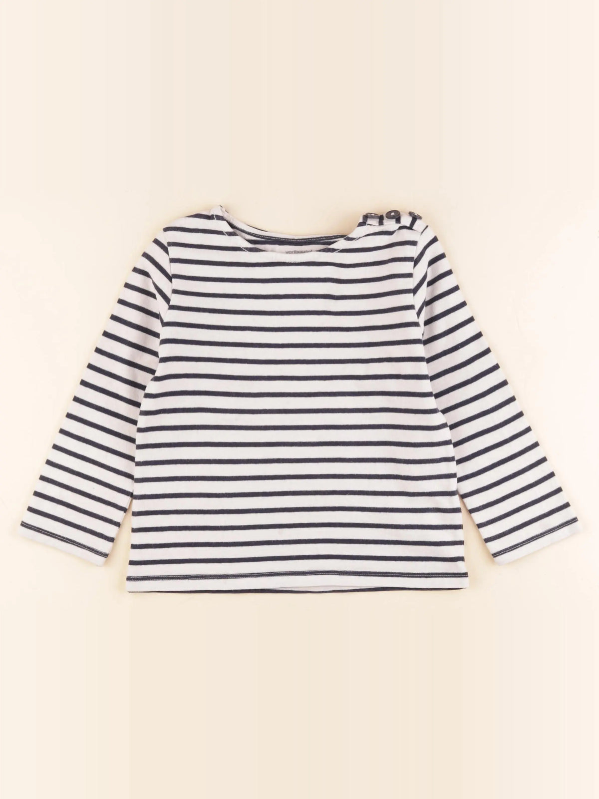 Vertbaudet - tee-shirt bleu - 5 ans