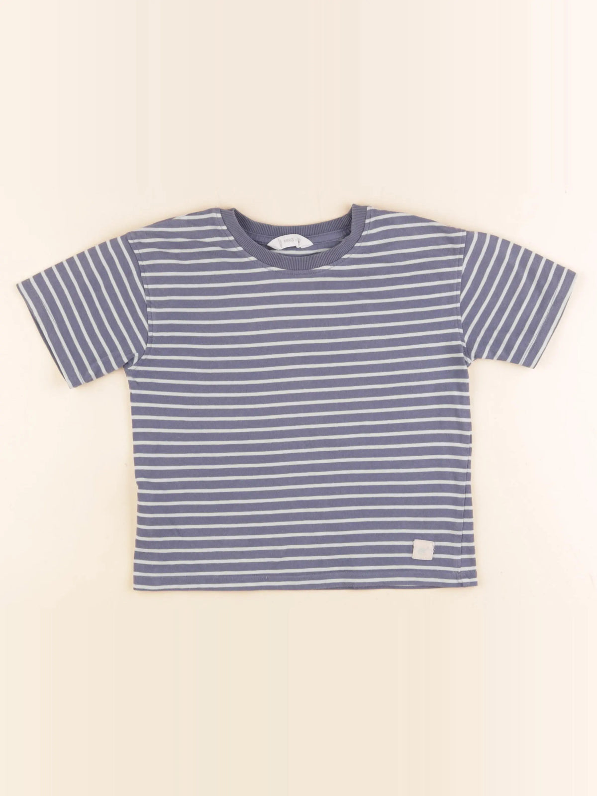 Mango - tee-shirt bleu - 4/5 ans