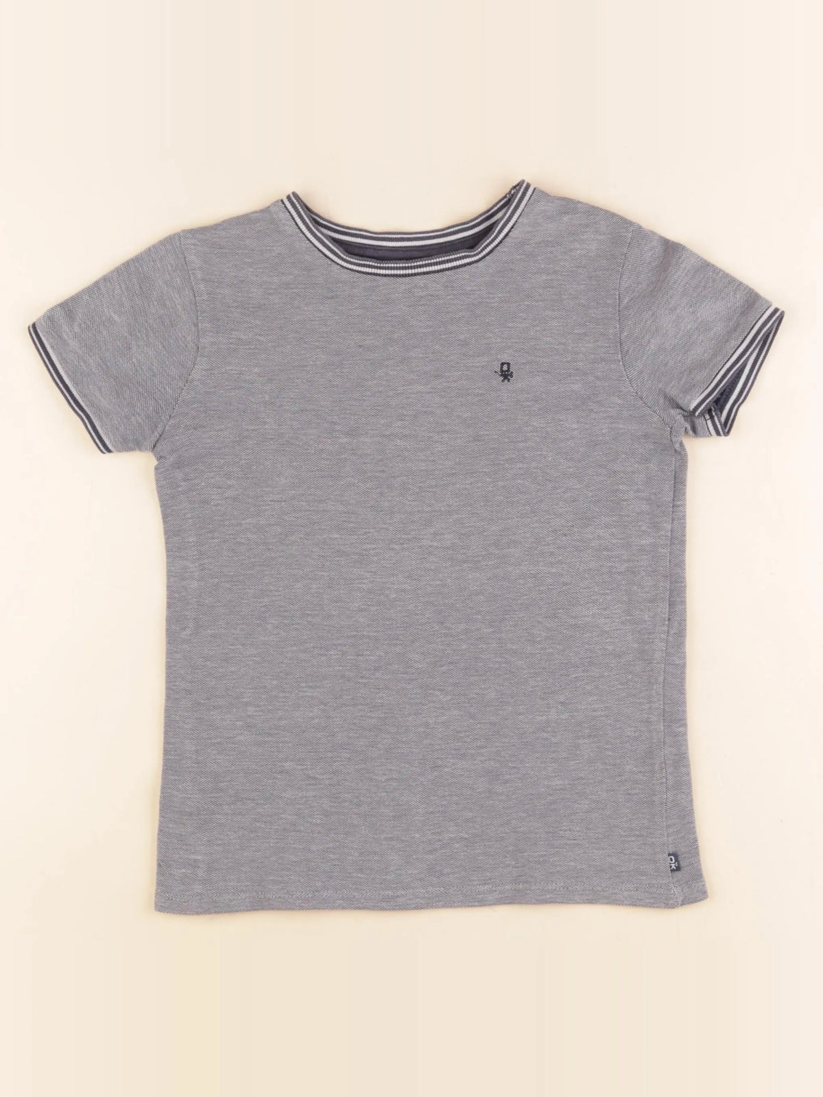Okaidi - tee-shirt bleu - 8 ans