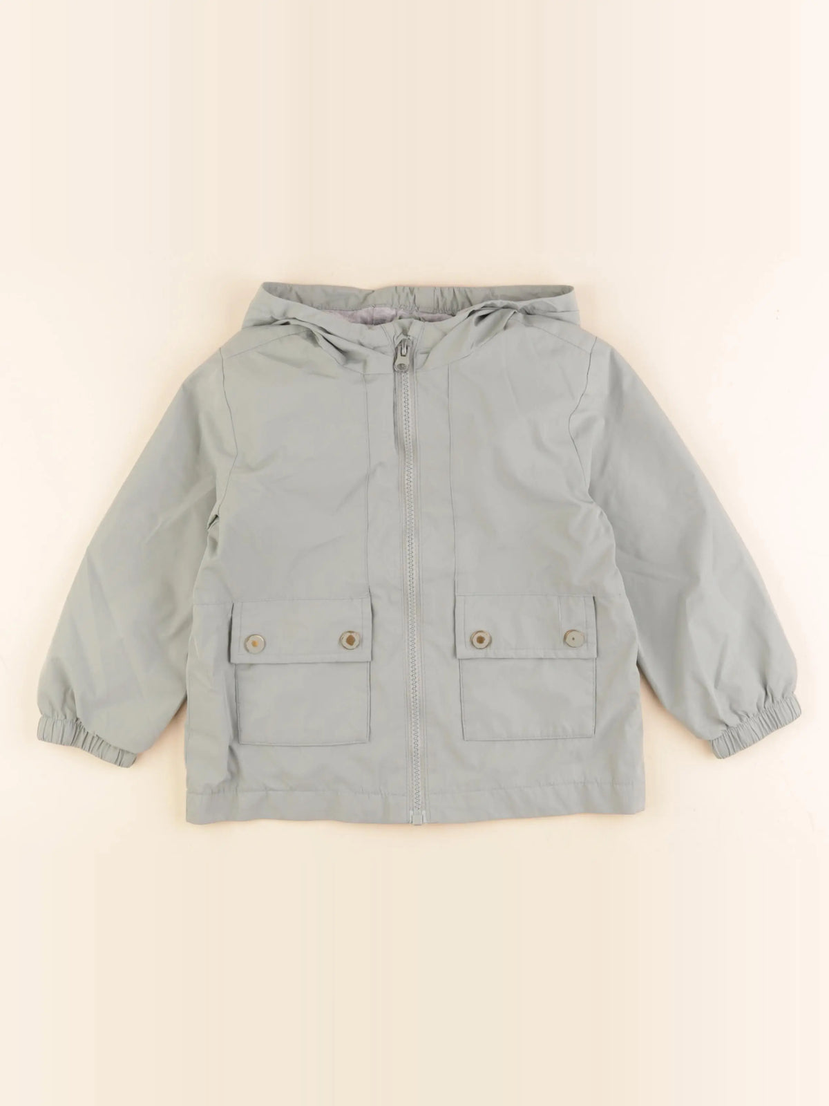 Mango - veste doublé vert - 3/4 ans
