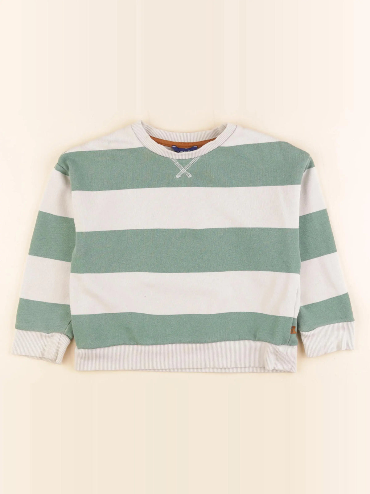 Okaidi - sweat vert - 6 ans