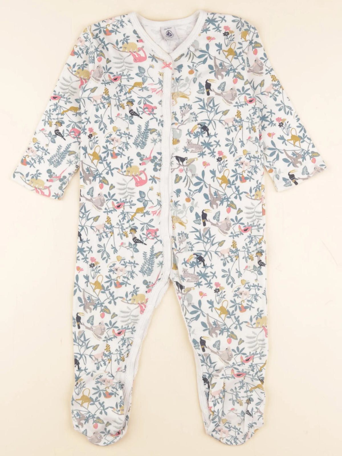 Petit Bateau - pyjama coton multicolore - 24 mois