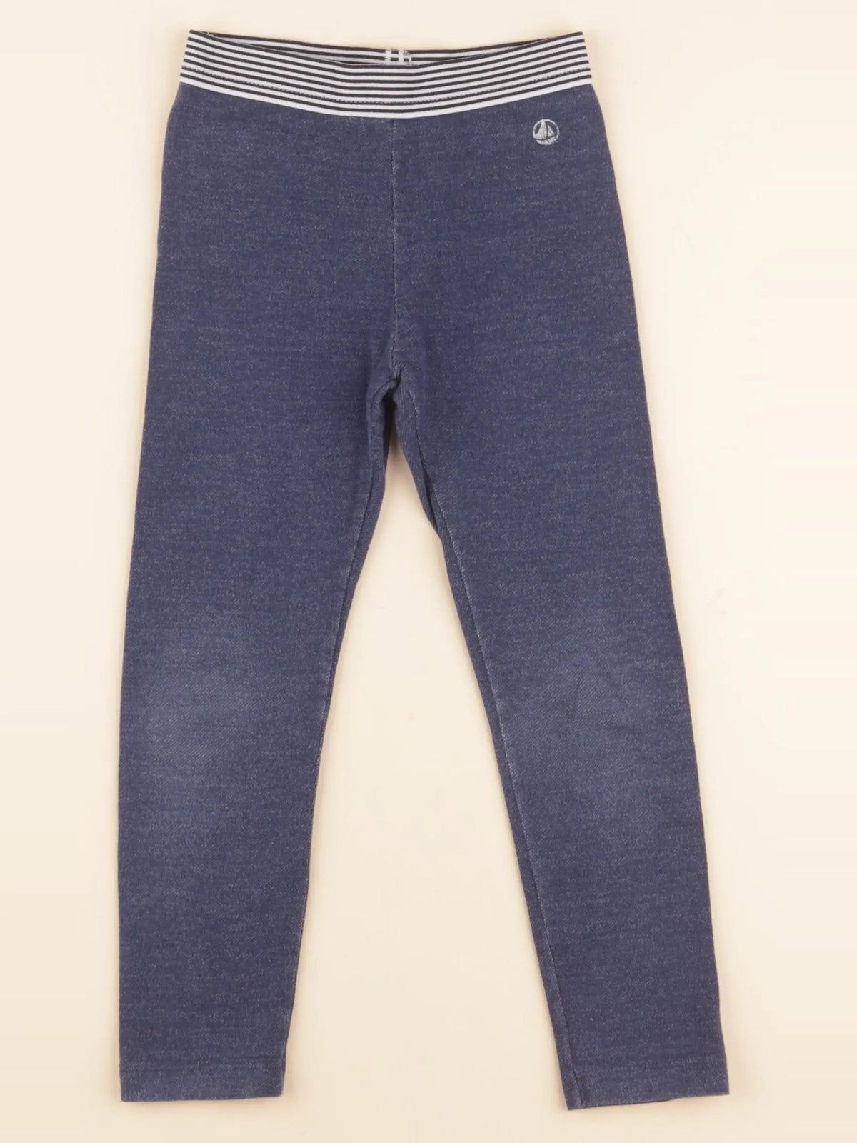 Petit Bateau - legging bleu - 4 ans