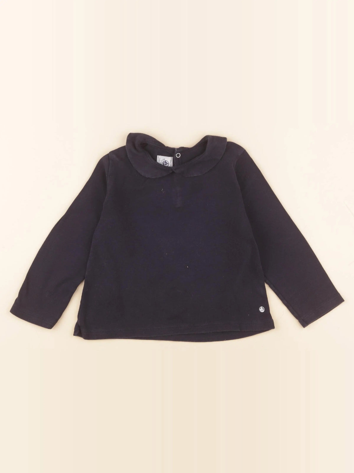 Petit Bateau - tee-shirt bleu - 36 mois