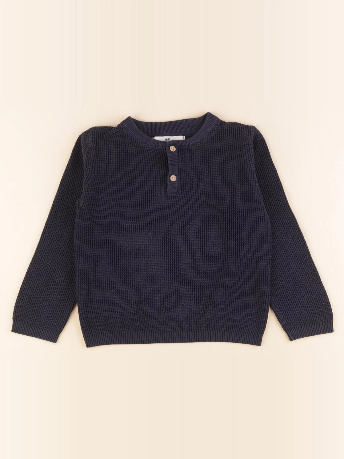 H&M - tee-shirt bleu - 4/6 ans