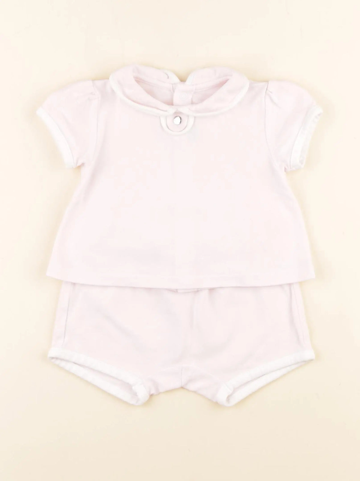 Jacadi - ensemble rose - 6 mois