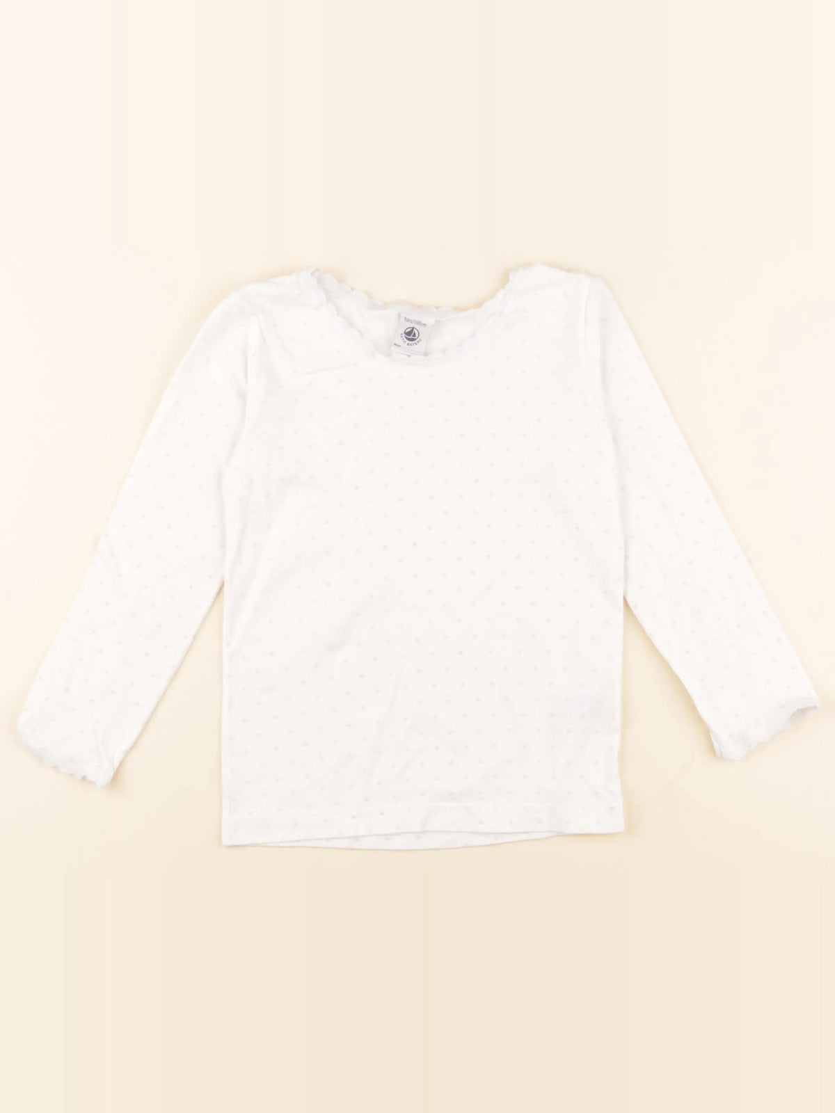 Petit Bateau - maillot de corps blanc - 5 ans