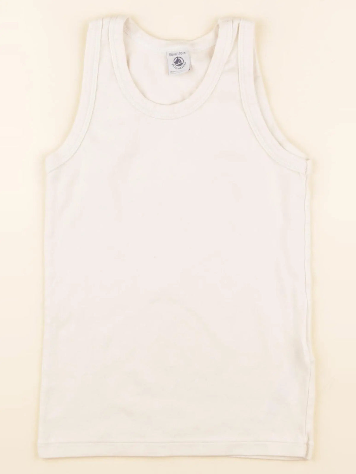 Petit Bateau - débardeur beige - 10 ans