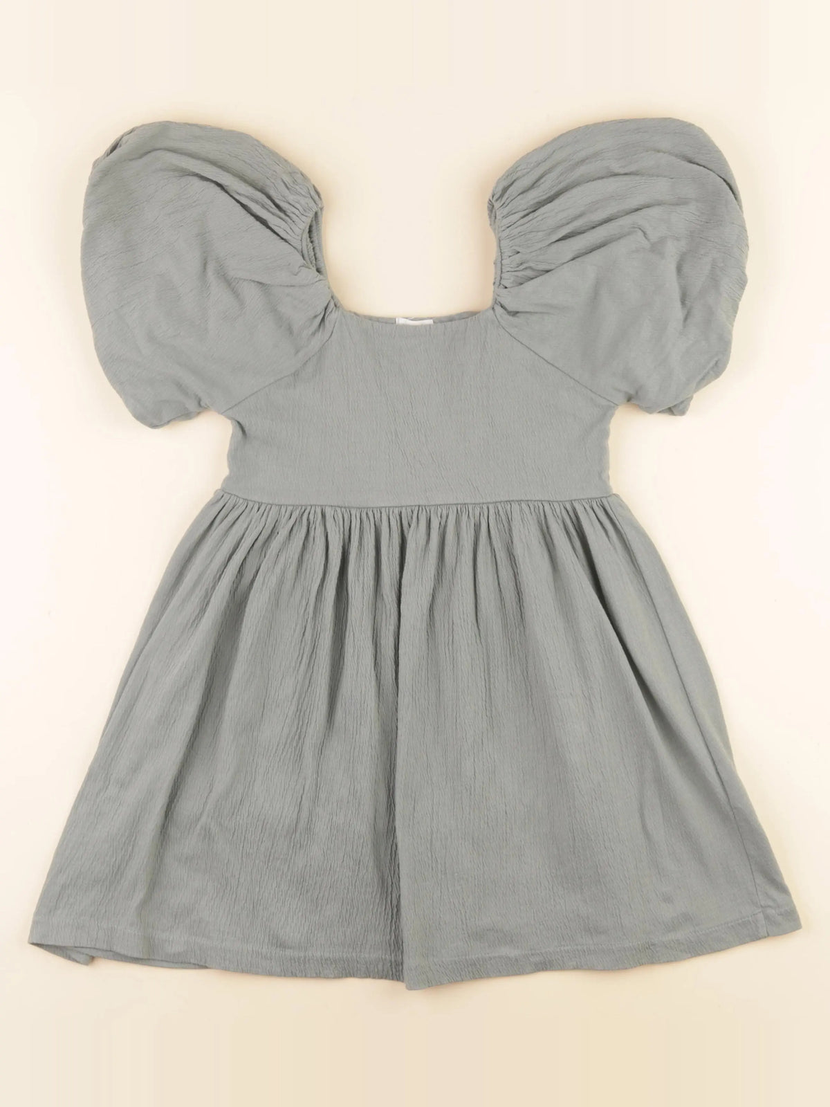 Vertbaudet - robe vert - 6 ans