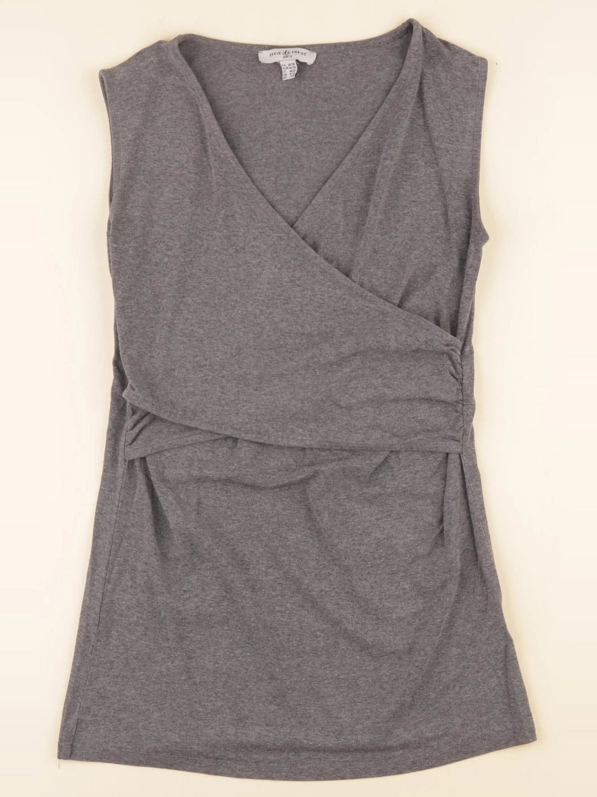 Envie de fraise - débardeur grossesse, allaitement gris - 36 à 38