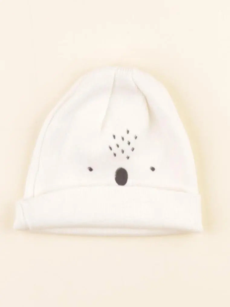 Vertbaudet - bonnet de naissance blanc - 0/1 mois