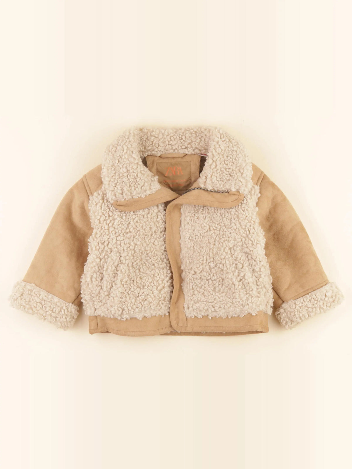 Zara - veste beige - 12/18 mois