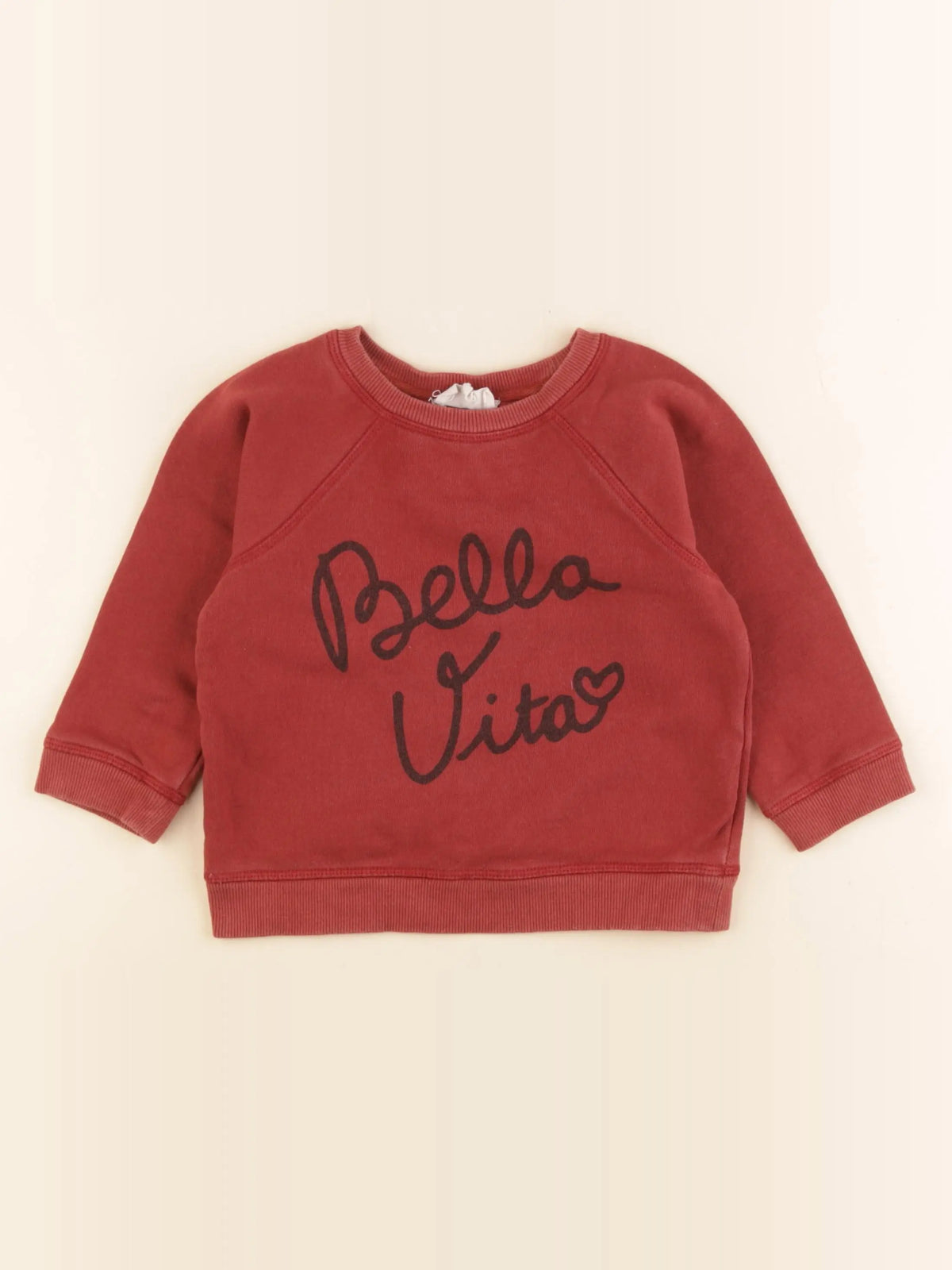 Louis Louise - sweat rouge - 3 ans