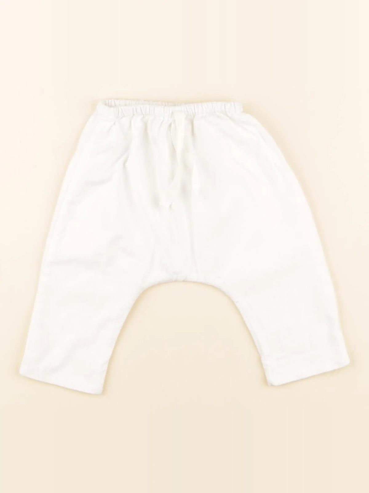 Petit Bateau - sarouel blanc - 1 mois