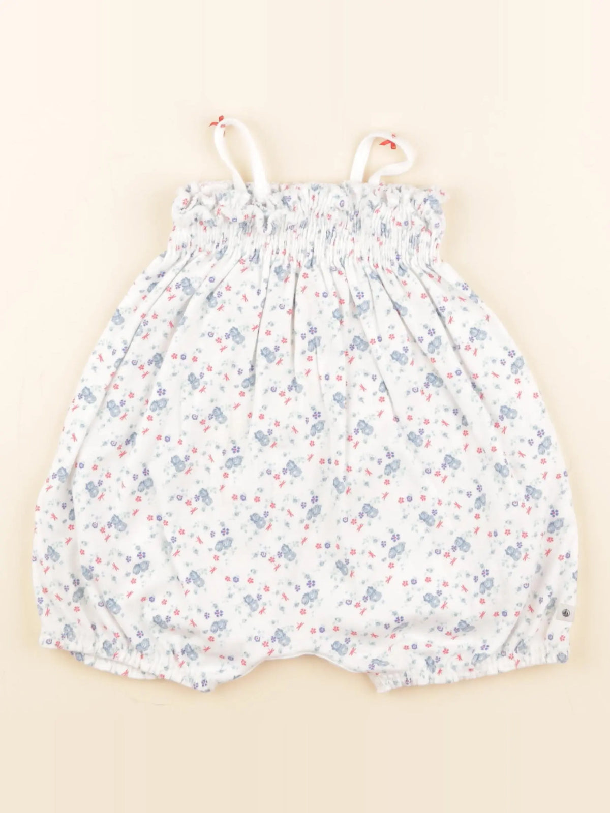 Petit Bateau - combinaison blanc - 18 mois