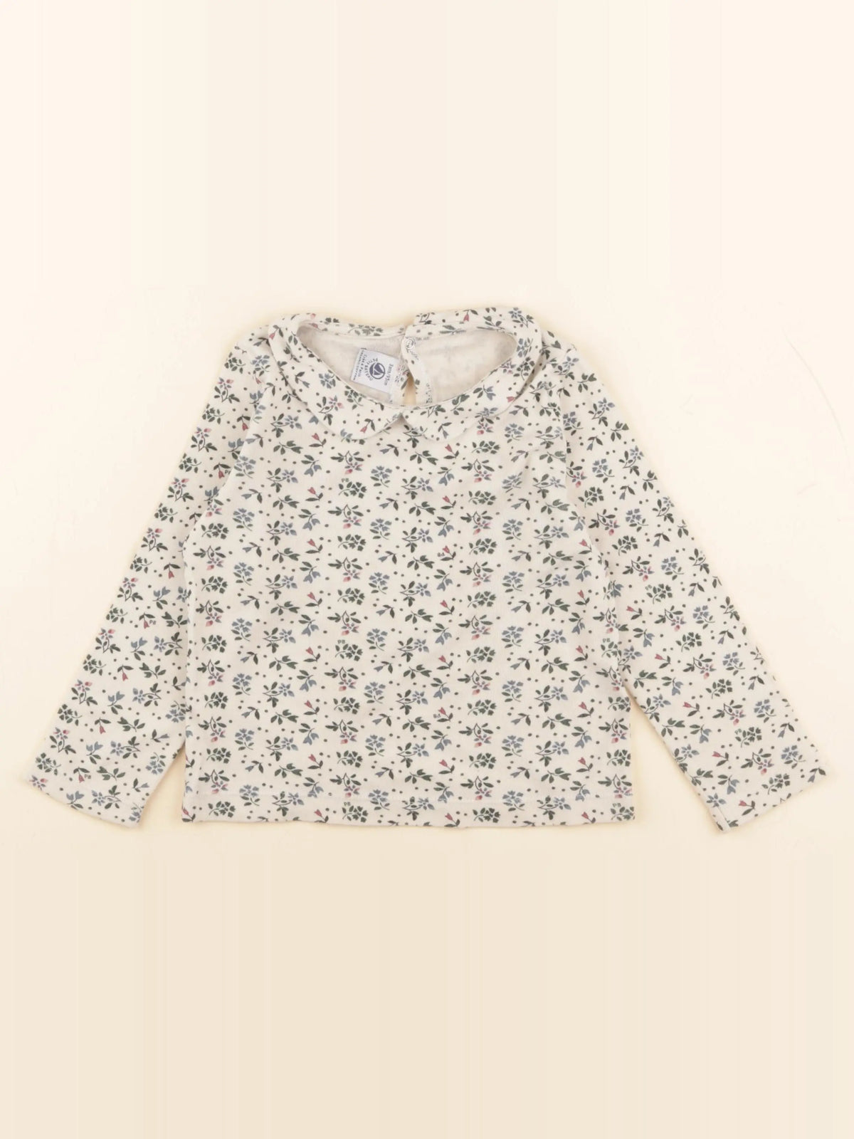 Petit Bateau - tee-shirt beige - 3 ans