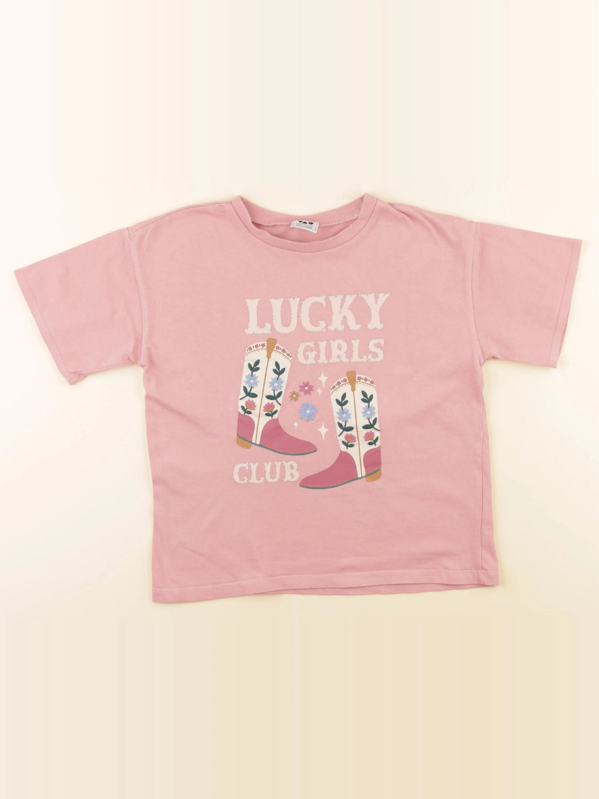 Tape à l'oeil - tee-shirt rose - 8 ans