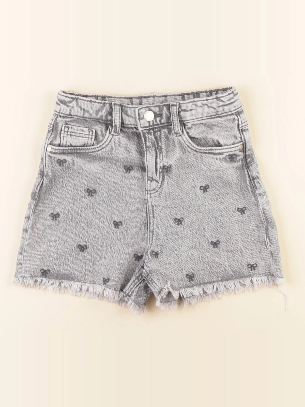 Tape à l'oeil - short gris - 8 ans
