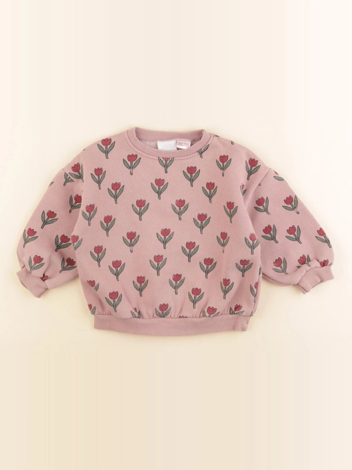 Zara - sweat rose - 2 ans