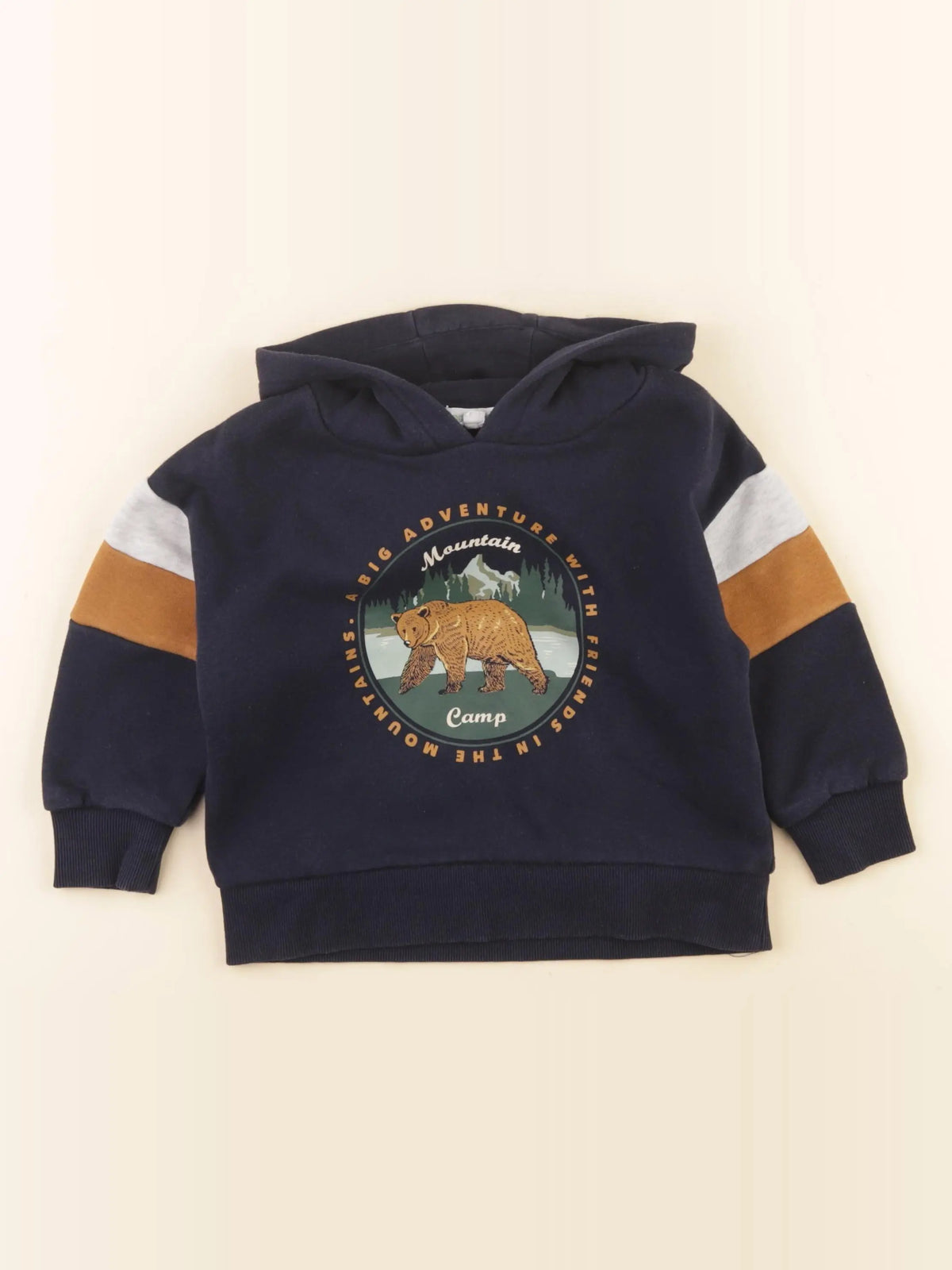 Vertbaudet - sweat bleu - 3 ans