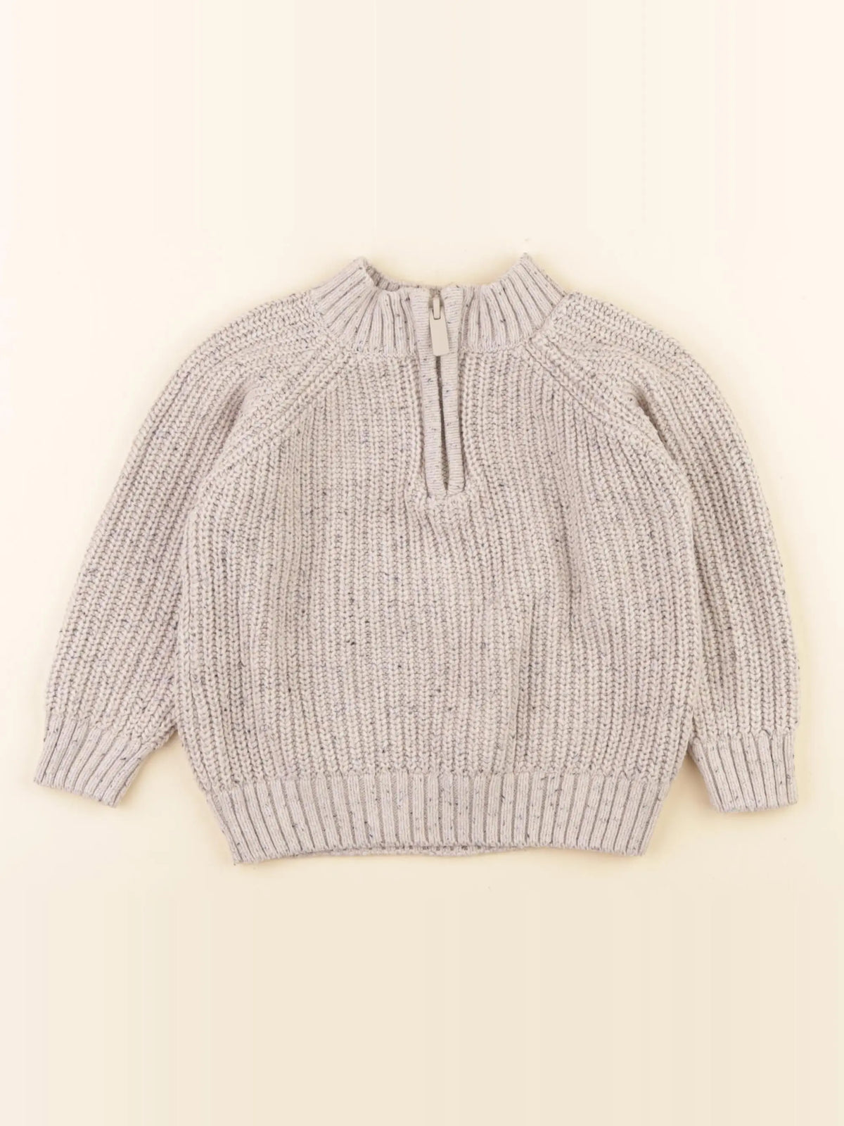 Vertbaudet - pull beige - 3 ans