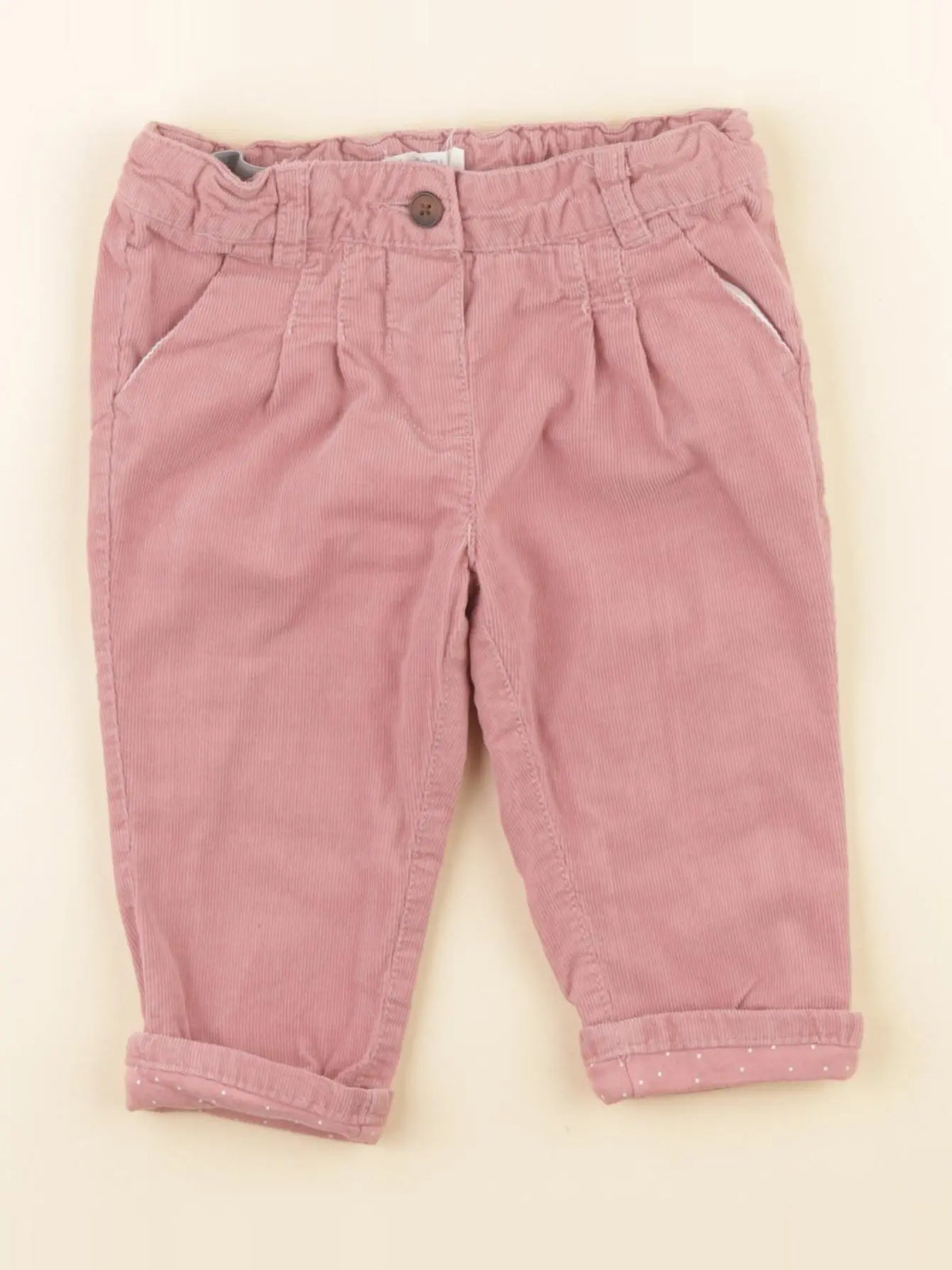 Boutchou - pantalon rose - 9 mois