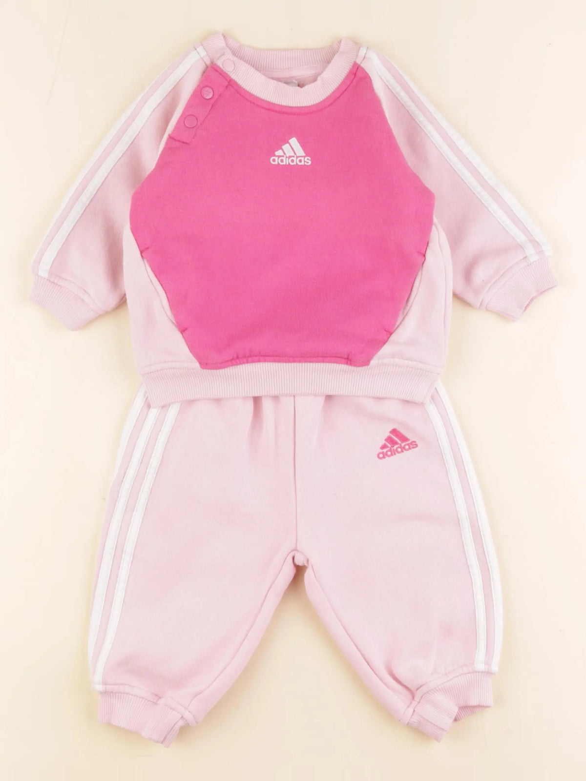 Adidas - ensemble rose - 6 mois