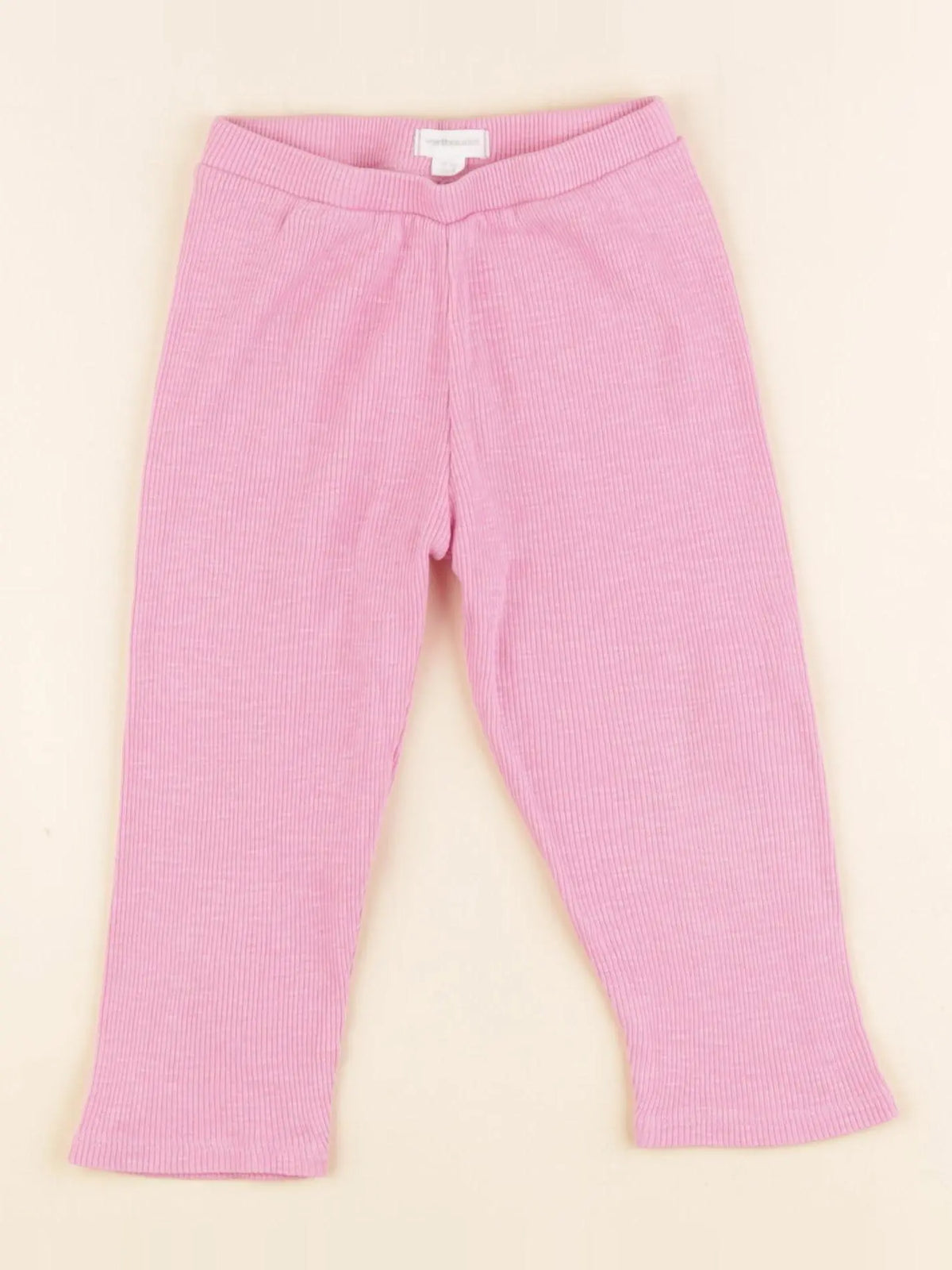 Vertbaudet - legging rose - 24 mois