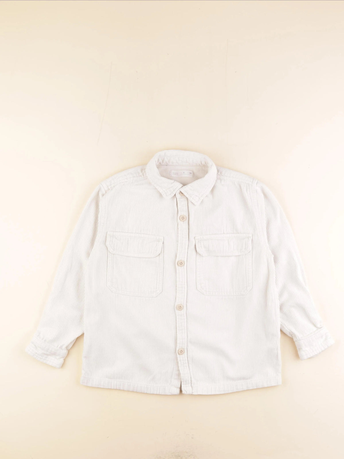Zara - sur-chemise blanc - 9 ans