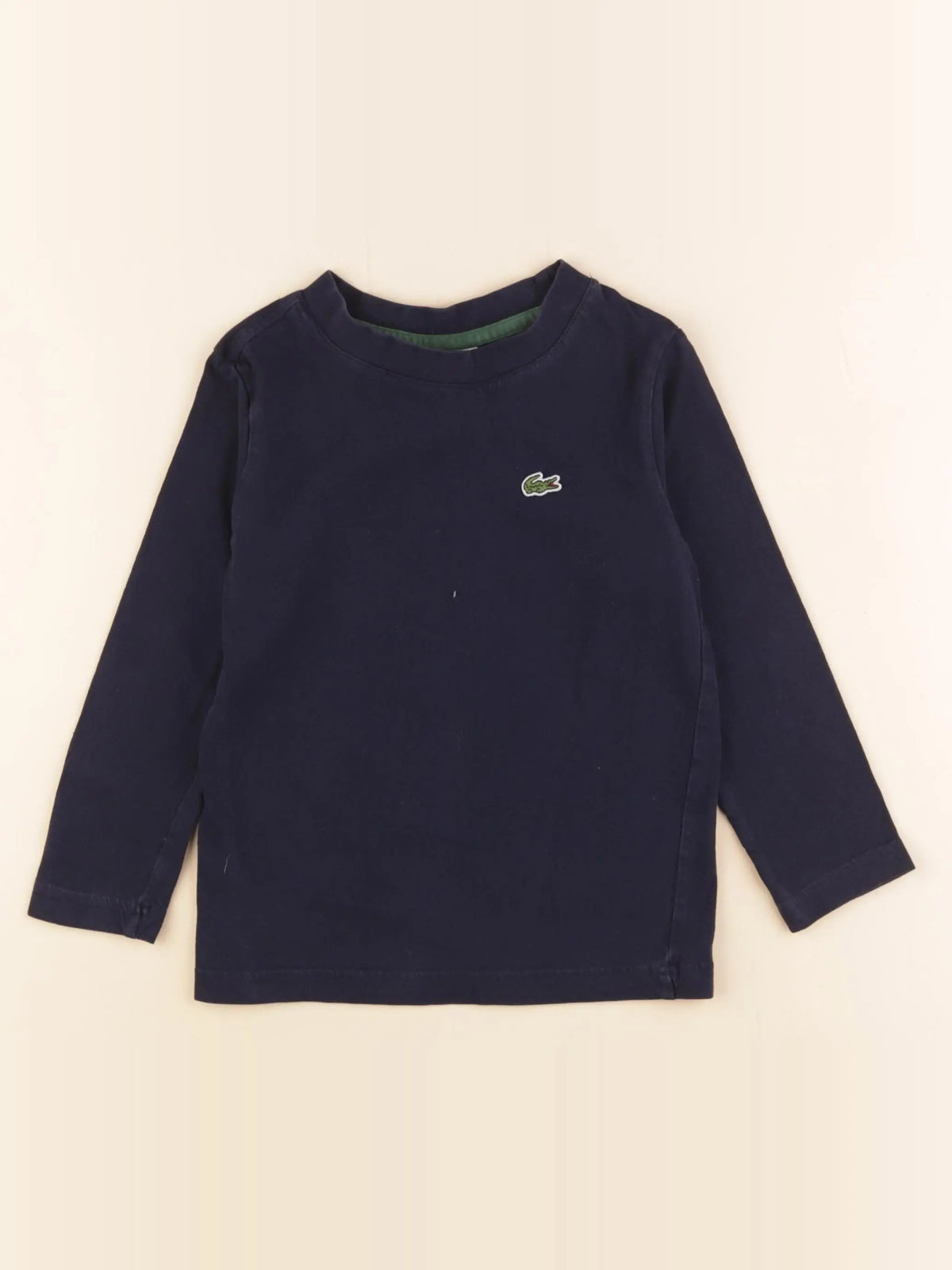 Lacoste - tee-shirt bleu - 4 ans