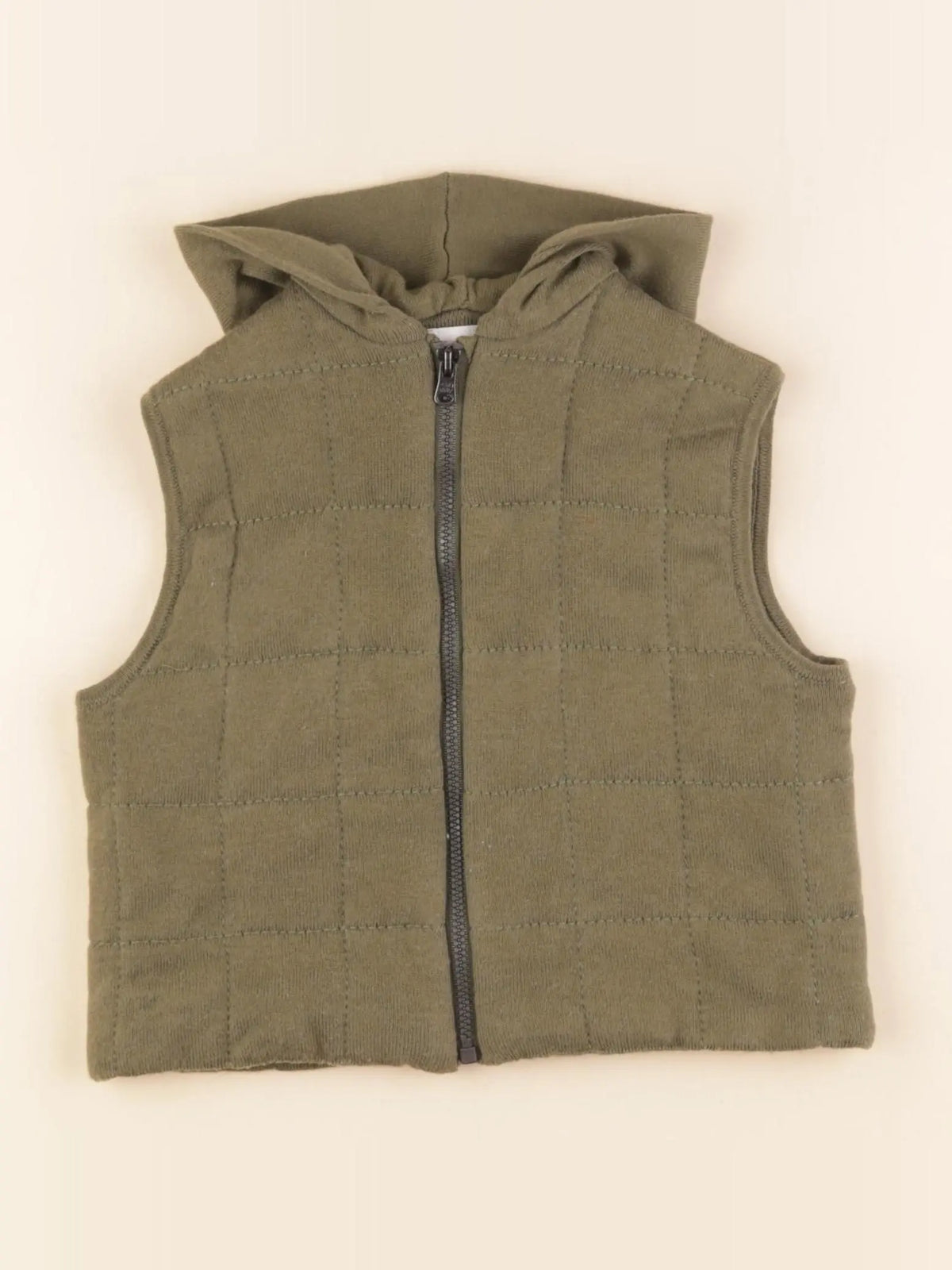Zara - gilet vert - 9/12 mois