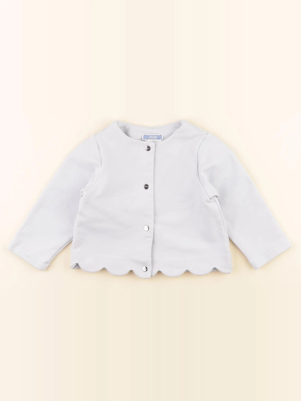 Jacadi - gilet bleu - 18 mois