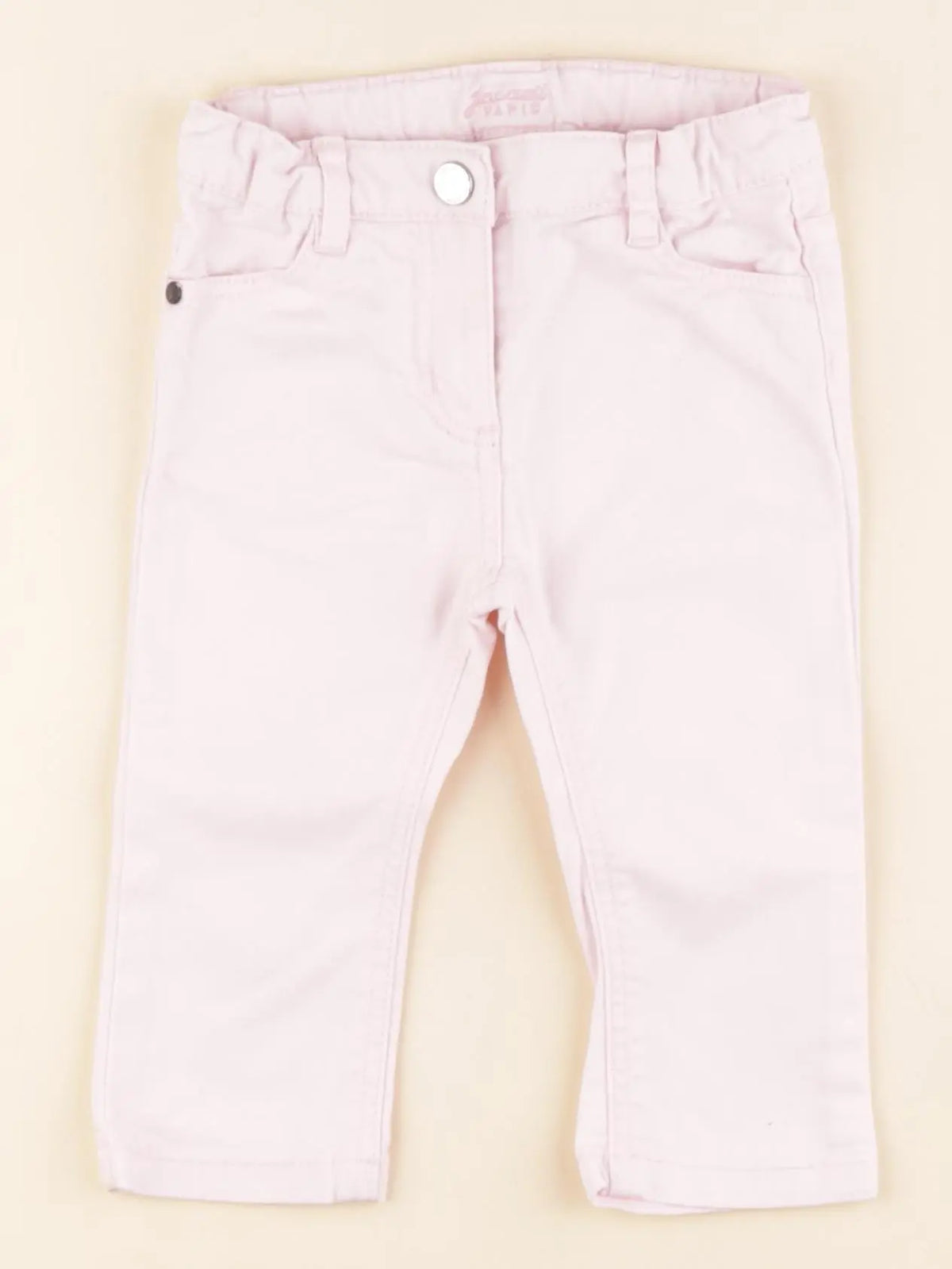 Jacadi - pantalon rose - 12 mois