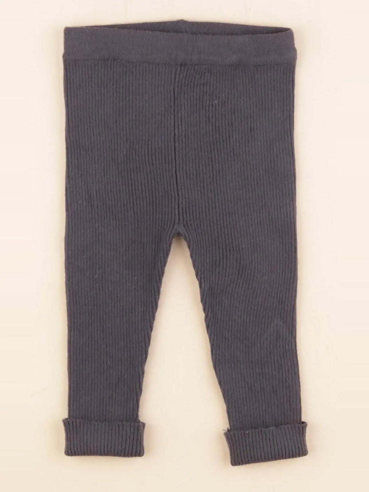 Vertbaudet - legging taupe - 9 mois