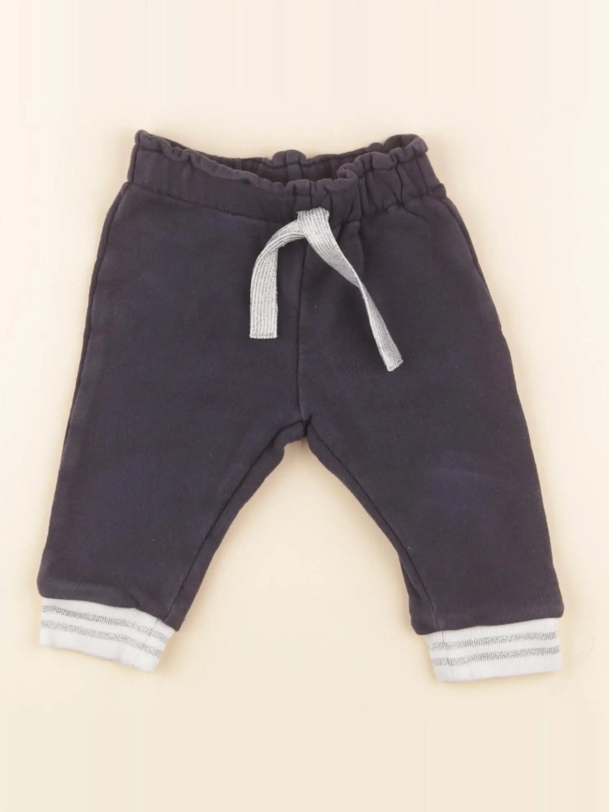 Petit Bateau - jogging bleu - 6 mois