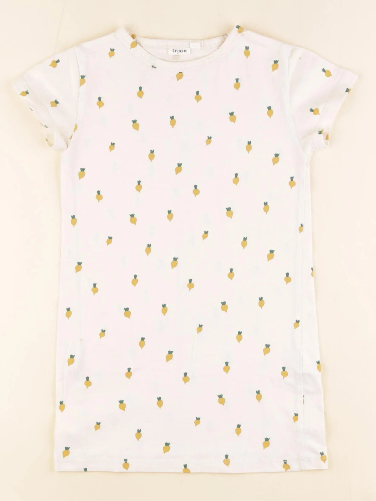 Trixie - chemise de nuit coton beige - 4 ans