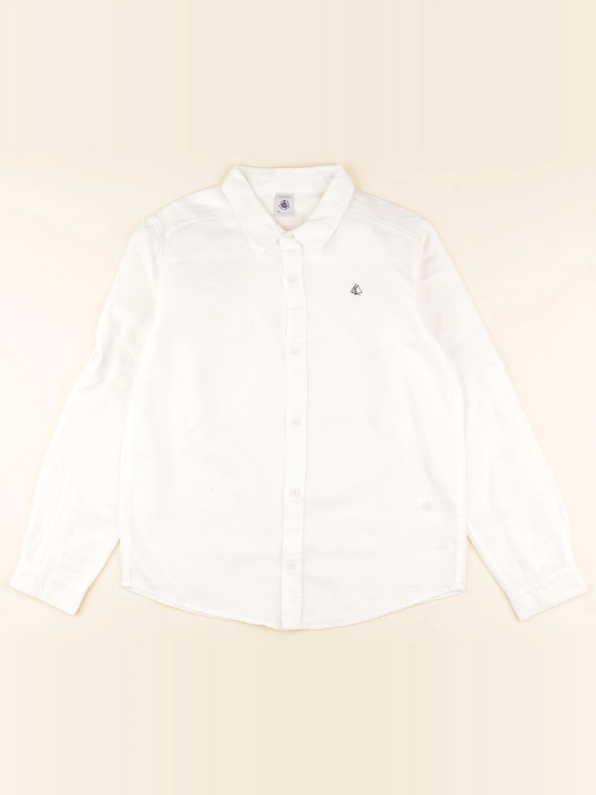 Petit Bateau - chemise blanc - 12 ans