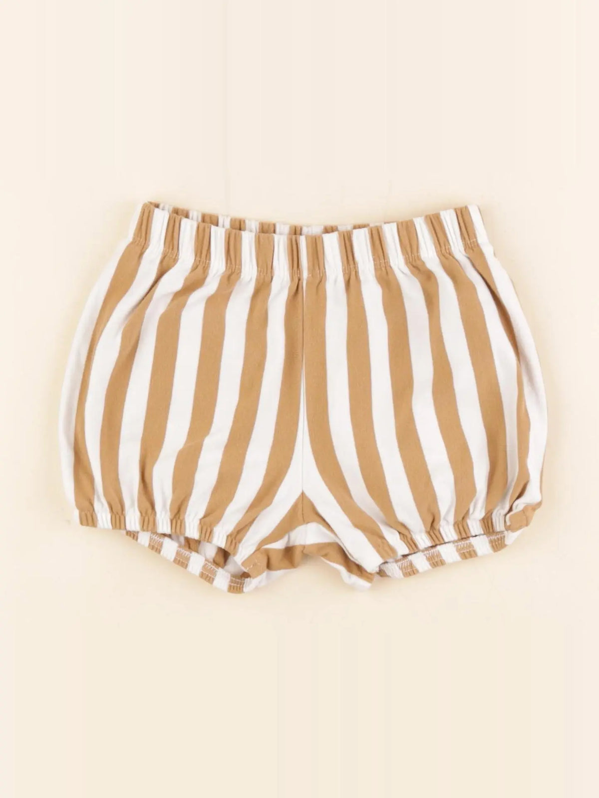 La Redoute - short blanc, marron - 2 ans